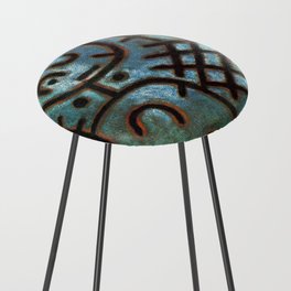 Paul Klee abstract art Counter Stool