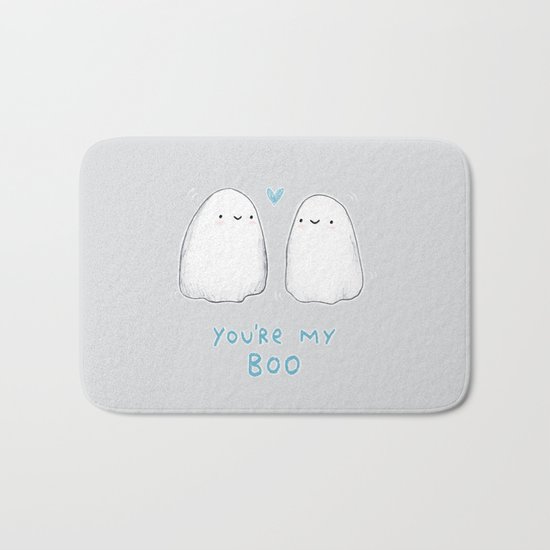 Spooky Love Bath Mat