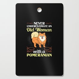 Pomeranian Dog Puppies Owner Lover Cutting Board