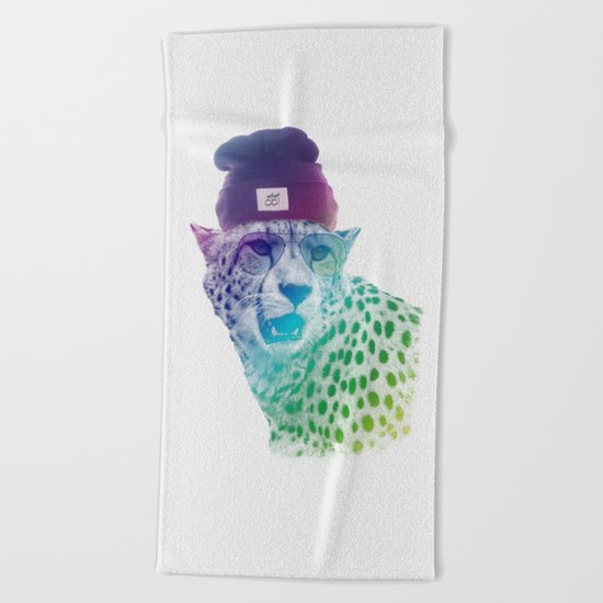 Cheetah Beach Towel