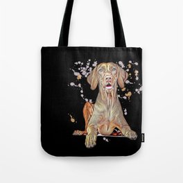 Vizsla dog portrait hound dog design gift Tote Bag