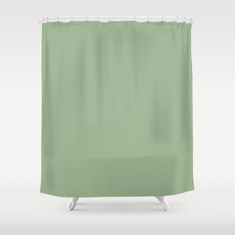 green shower curtain walmart