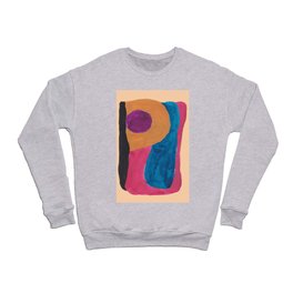 27 | 190330 Abstract Shapes Painting Crewneck Sweatshirt