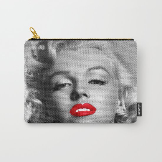A female mouth - Marylin M. Carry-All Pouch