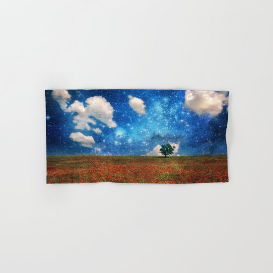 The Magical Night-Day Realm Hand & Bath Towel