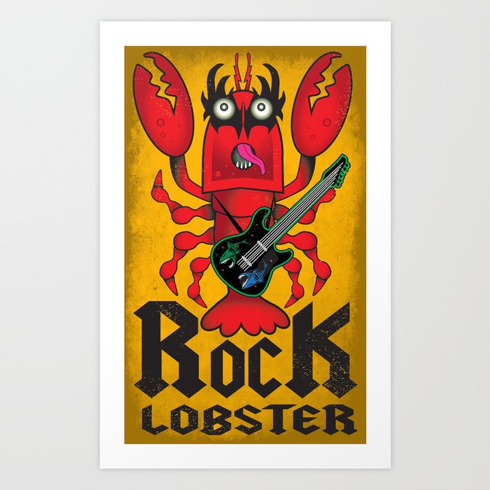 ROCK LOBSTER Art Print