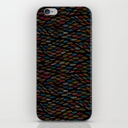 Bohemian Multi-Colored Stitch iPhone Skin