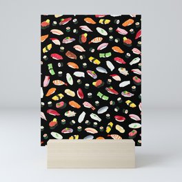 Sushi - Kuro Mini Art Print