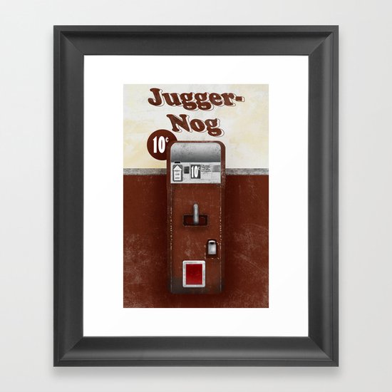 Jugger-Nog Framed Art Print
