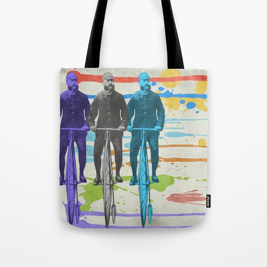 Penny Farthing Tote Bag