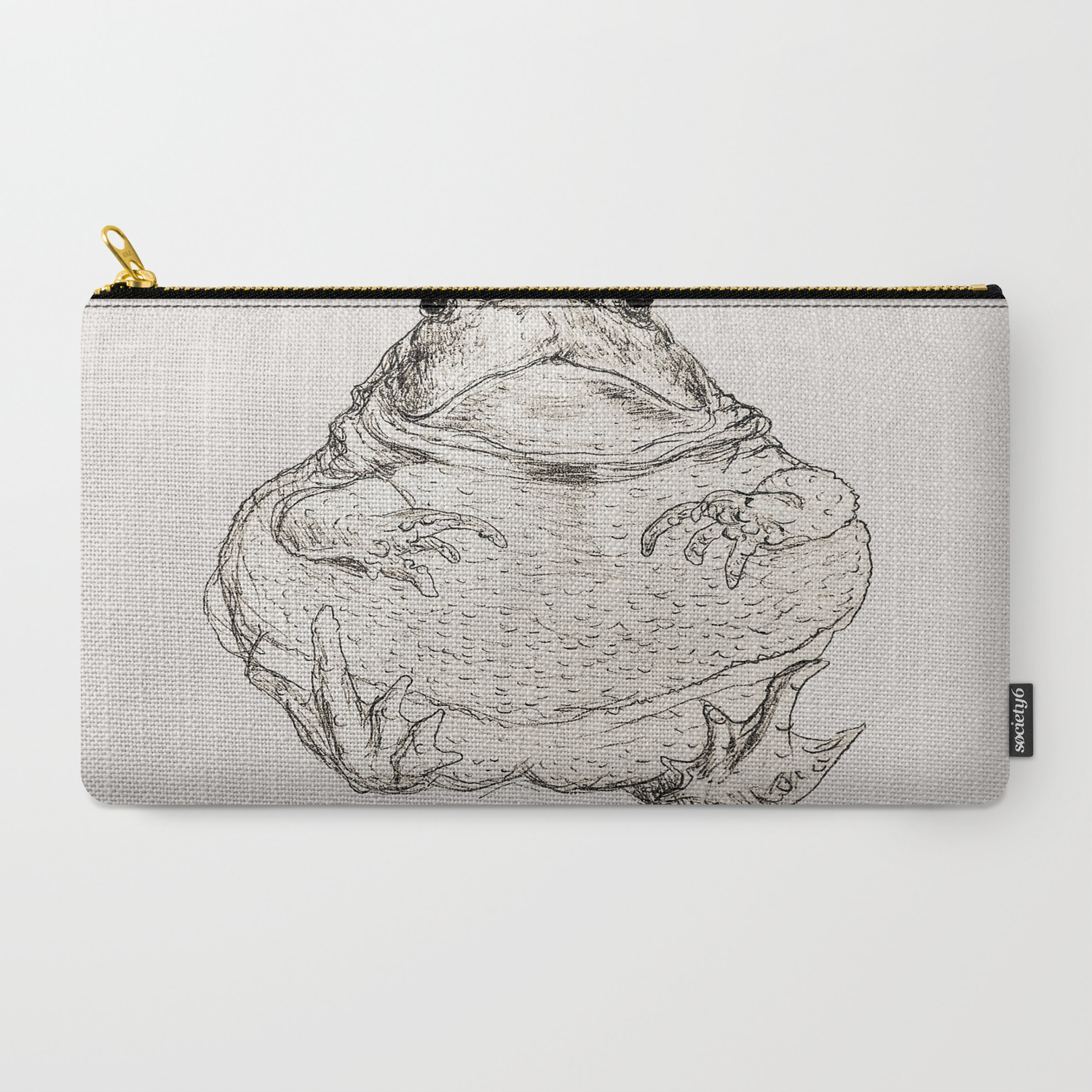Draw Me Like One Of Your French Frogs Carry All Pouch