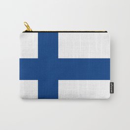 Flag of Finland 1 -finnish, Suomi, Sami,Finn,Helsinki,Tampere Carry-All Pouch