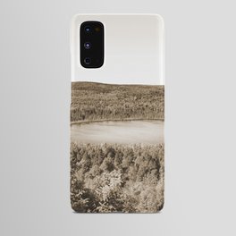 North Shore Lake | Sepia Android Case