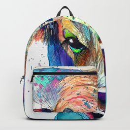 UVA Backpack | Acrylic, Painting, Ink, Watercolor 