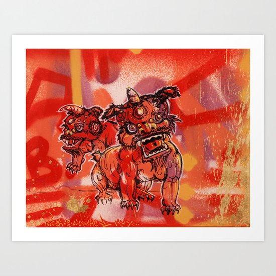 Gong Hey Fat Choy pt. 1 Art Print