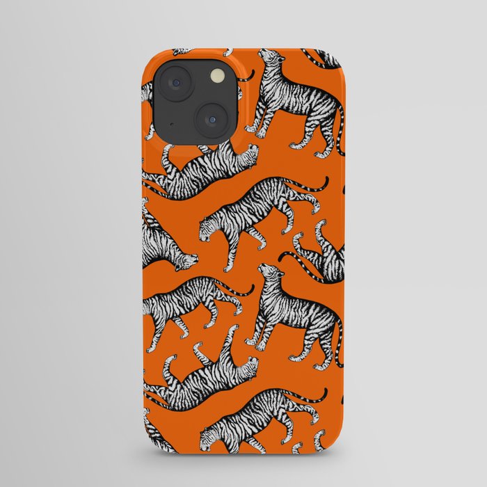 Tigers (Orange and White) iPhone Case