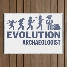 Evolution - Archaeologist Outdoor Rug