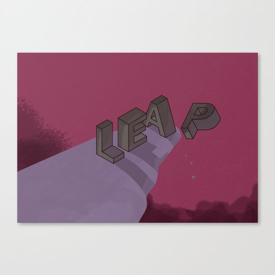 Leap Canvas Print