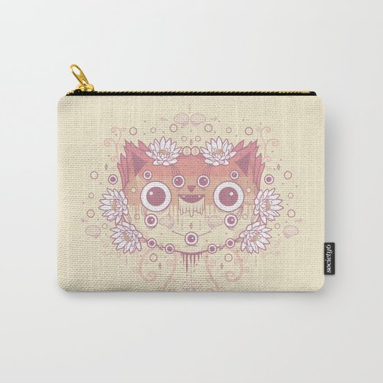 Cat flowers Carry-All Pouch