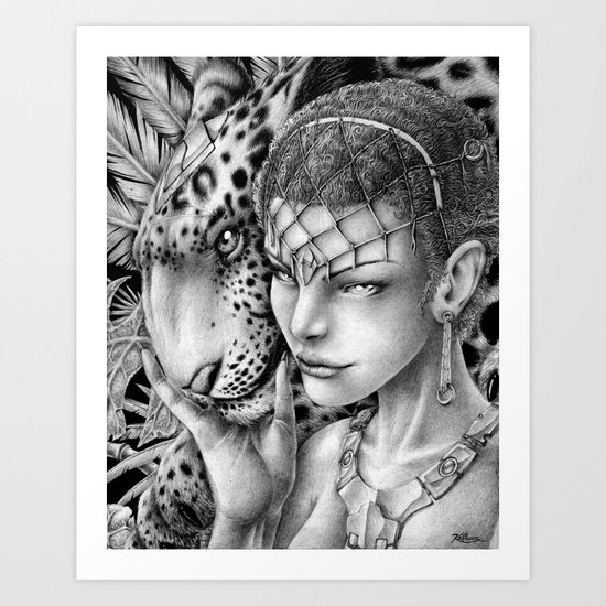 Saadi Art Print