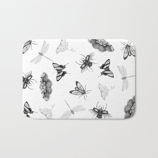 Entomologist Dreams Bath Mat