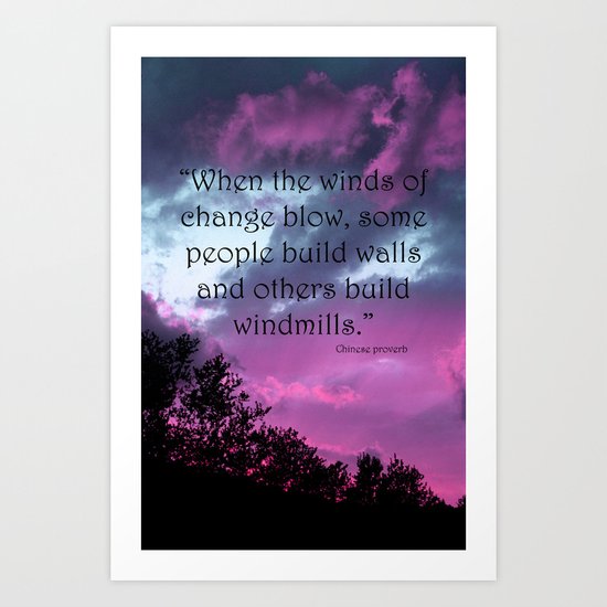 Wind of Change Art Print