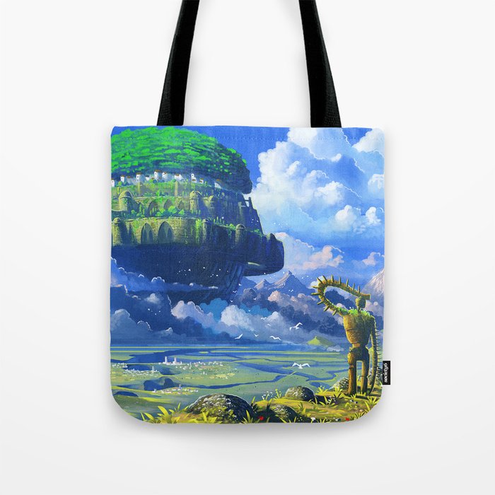 Castle in the sky Tote Bag