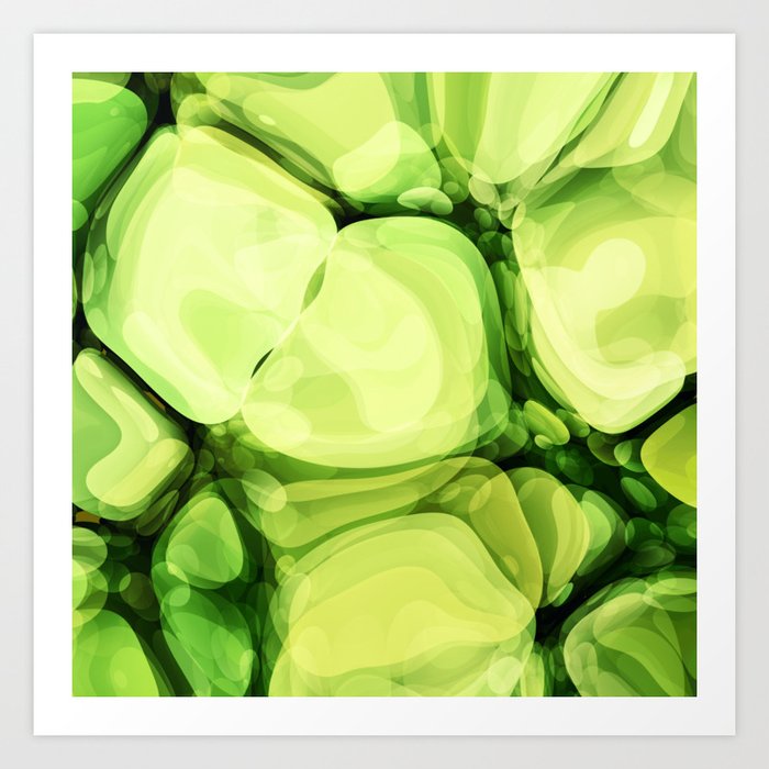 Green Art Print