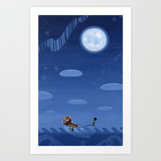 Under the Stars Art Print