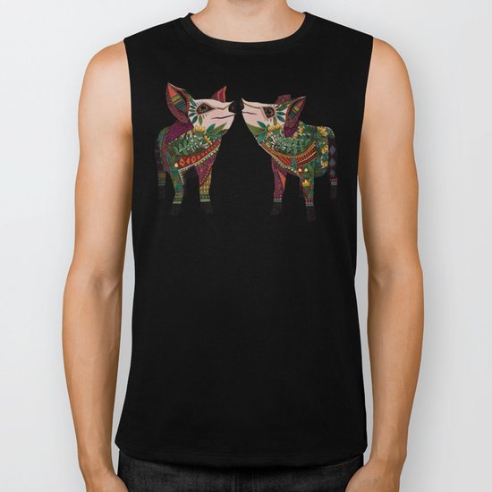 pig love amber Biker Tank