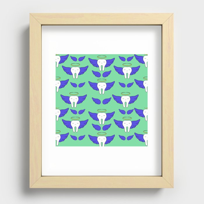 Molar Angel Recessed Framed Print