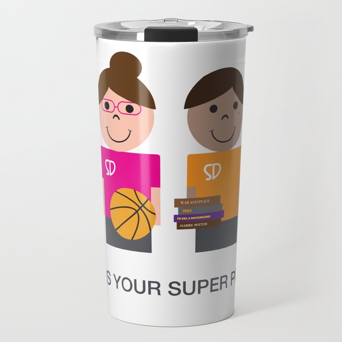 What is your super power? Travel Mug