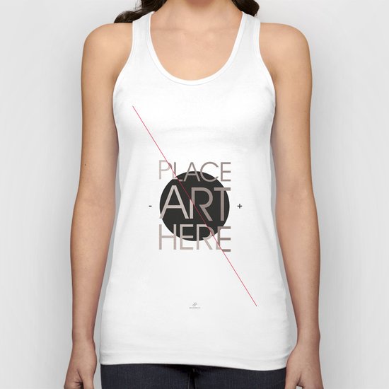 The Art Placeholder Unisex Tank Top