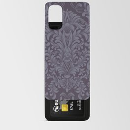 Purple Damask Android Card Case