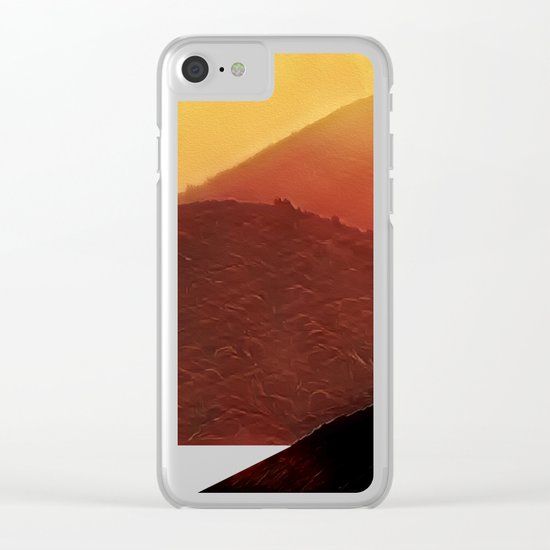 Gold Coast Clear iPhone Case