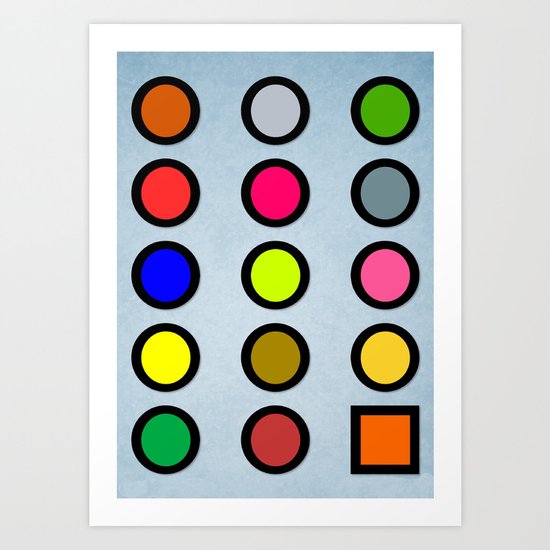 Why a Square? Art Print