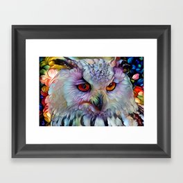 Ethereal Owl Framed Art Print