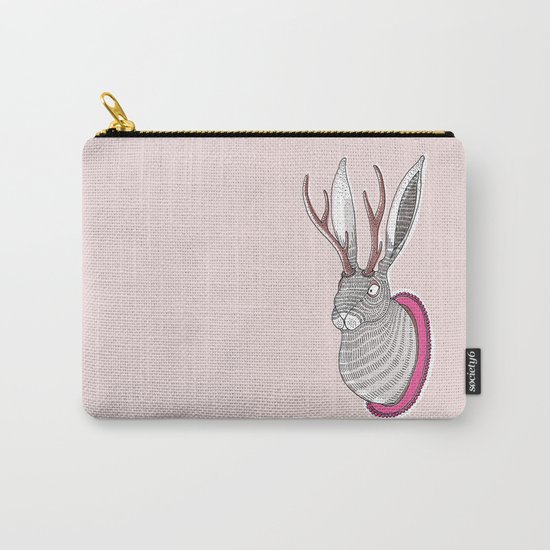 Deer Rabbit Carry-All Pouch