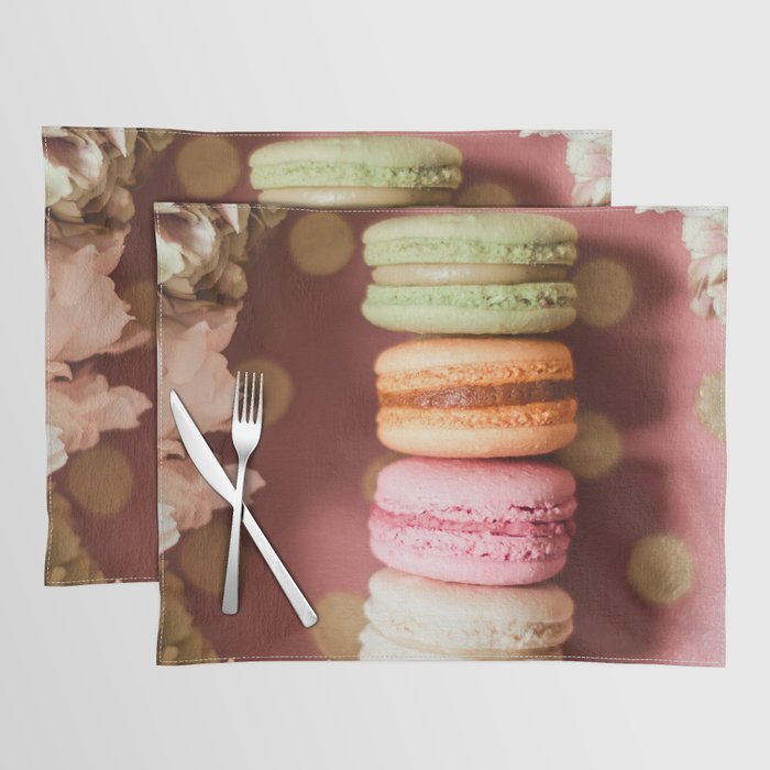 Dessert Macaroons Placemat