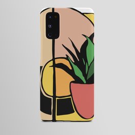 Abstract Plant Portrait Android Case
