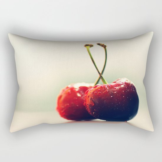 Gourmet cherry Rectangular Pillow
