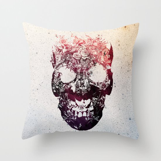 SKULL Throw Pillow