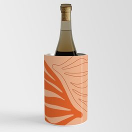 matisse-inspired cut outs : terracotta Wine Chiller