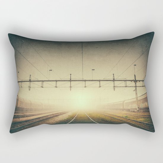 Where to go Rectangular Pillow