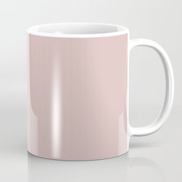 Pastel Pink Solid Color Pairs PPG Ashes Of Roses PPG1056-3 - All One Single Shade Hue Colour Mug