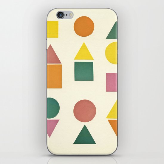 Shape Sorter iPhone Skin