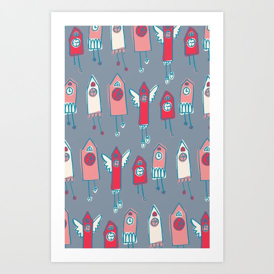 cukoo houses Art Print