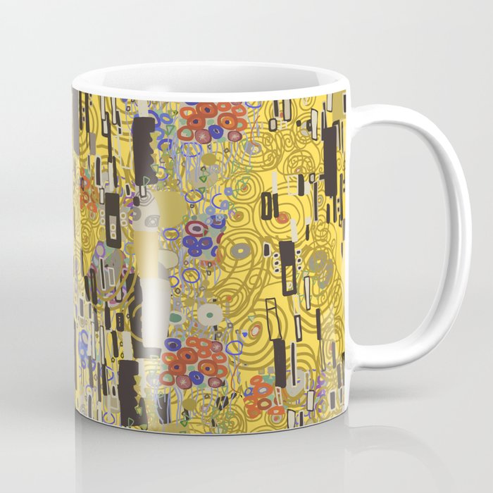 Gold Explosion Coffee Mug