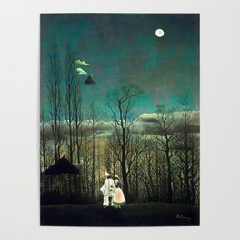 Henri Rousseau "Carnival Evening" Poster