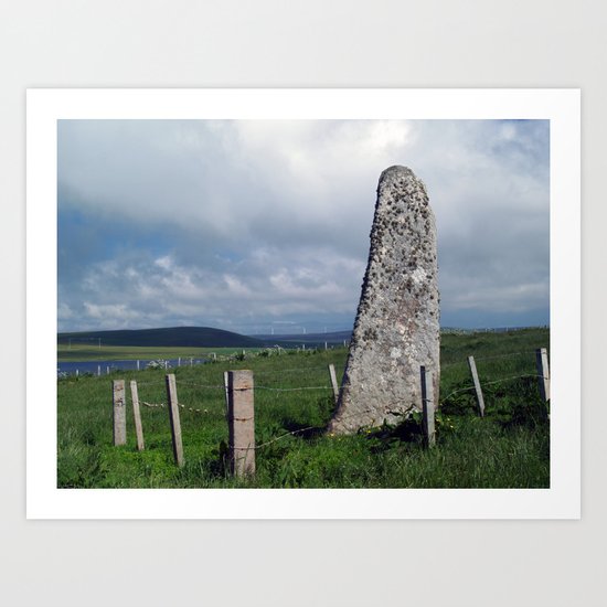 The Boardhouse Stone Art Print